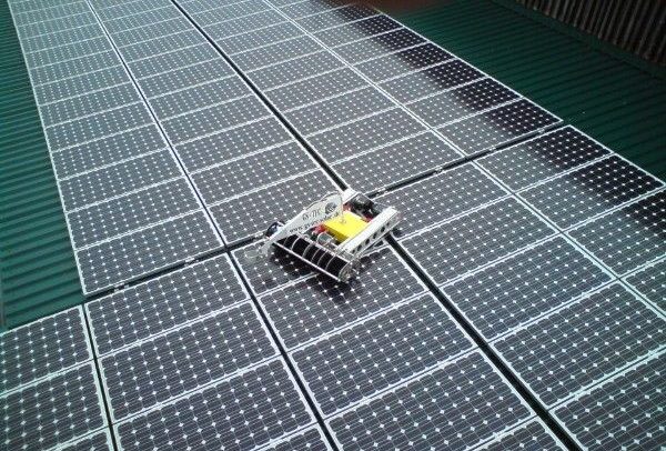 Caron Components Referenzen - Reinigungsroboter GS-TEC Solar Dynamics